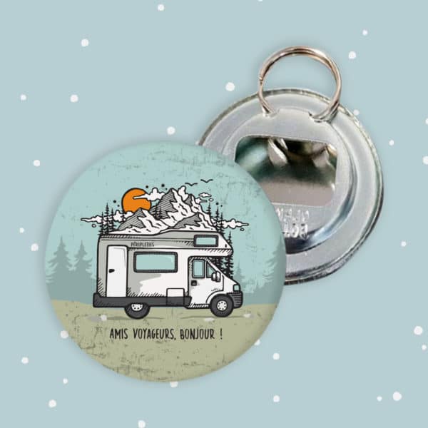 porte clés décpasuleur camping-car